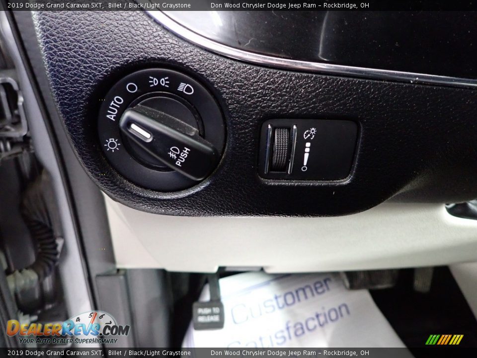 2019 Dodge Grand Caravan SXT Billet / Black/Light Graystone Photo #17