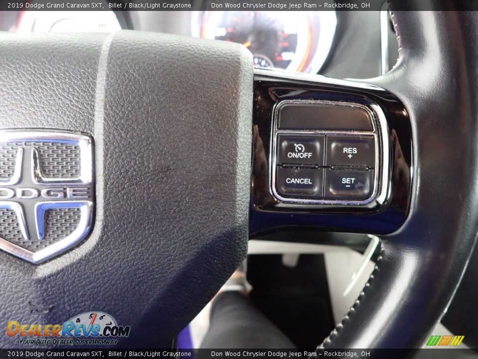 2019 Dodge Grand Caravan SXT Billet / Black/Light Graystone Photo #19