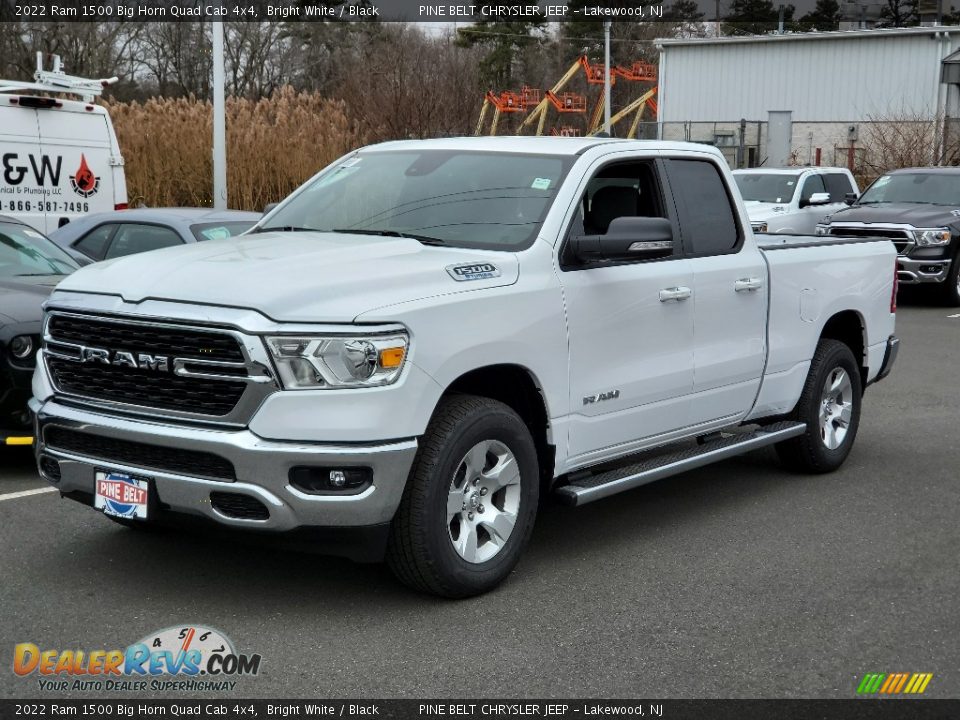 Front 3/4 View of 2022 Ram 1500 Big Horn Quad Cab 4x4 Photo #1