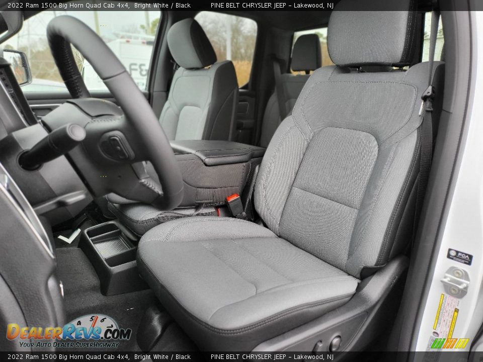 Front Seat of 2022 Ram 1500 Big Horn Quad Cab 4x4 Photo #10