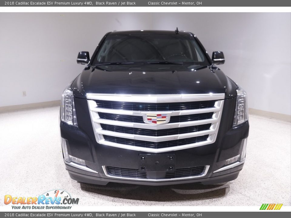 2018 Cadillac Escalade ESV Premium Luxury 4WD Black Raven / Jet Black Photo #2