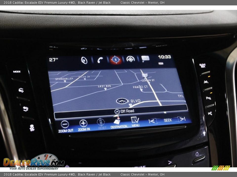 Navigation of 2018 Cadillac Escalade ESV Premium Luxury 4WD Photo #13