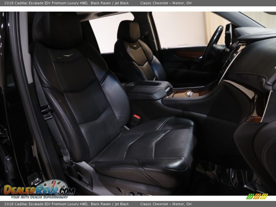 2018 Cadillac Escalade ESV Premium Luxury 4WD Black Raven / Jet Black Photo #17