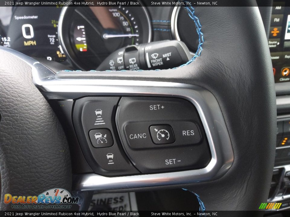 2021 Jeep Wrangler Unlimited Rubicon 4xe Hybrid Steering Wheel Photo #26