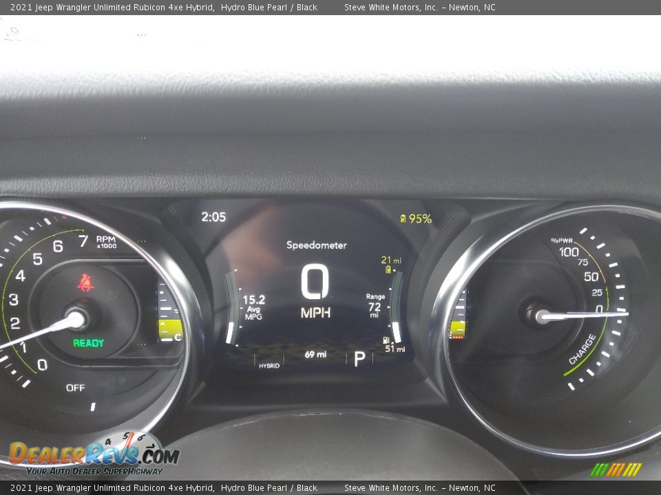 2021 Jeep Wrangler Unlimited Rubicon 4xe Hybrid Gauges Photo #27