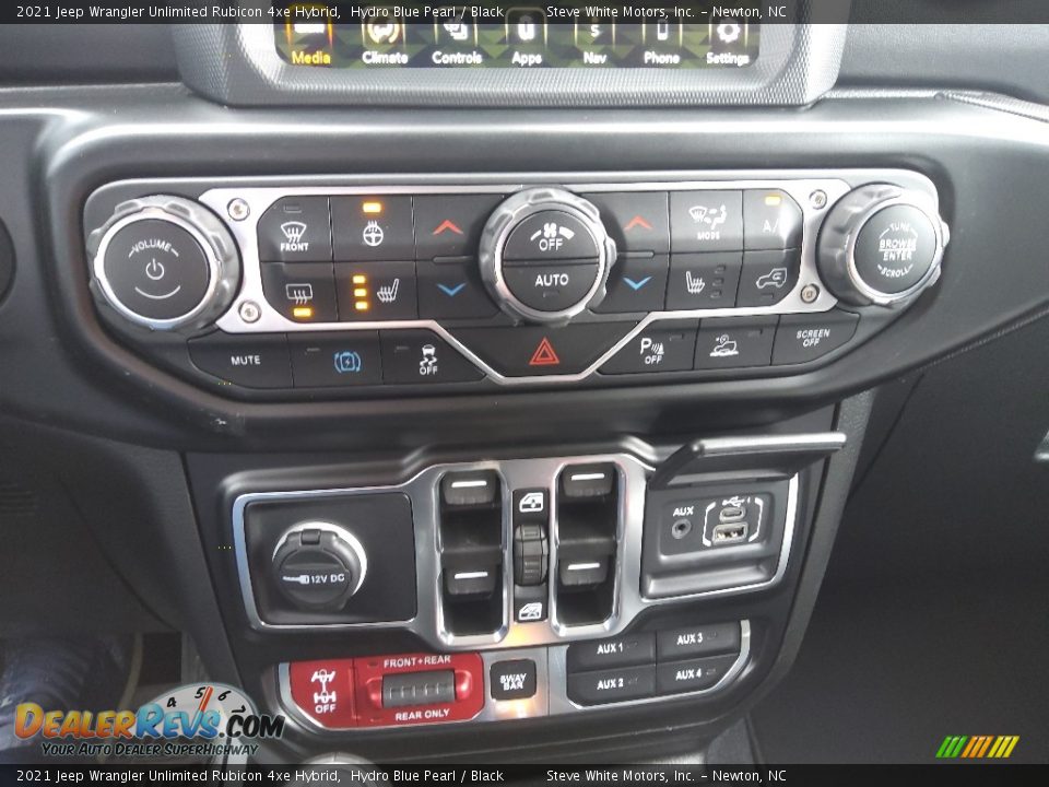 Controls of 2021 Jeep Wrangler Unlimited Rubicon 4xe Hybrid Photo #36