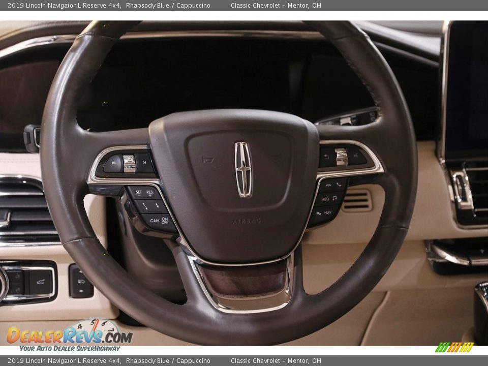 2019 Lincoln Navigator L Reserve 4x4 Steering Wheel Photo #8