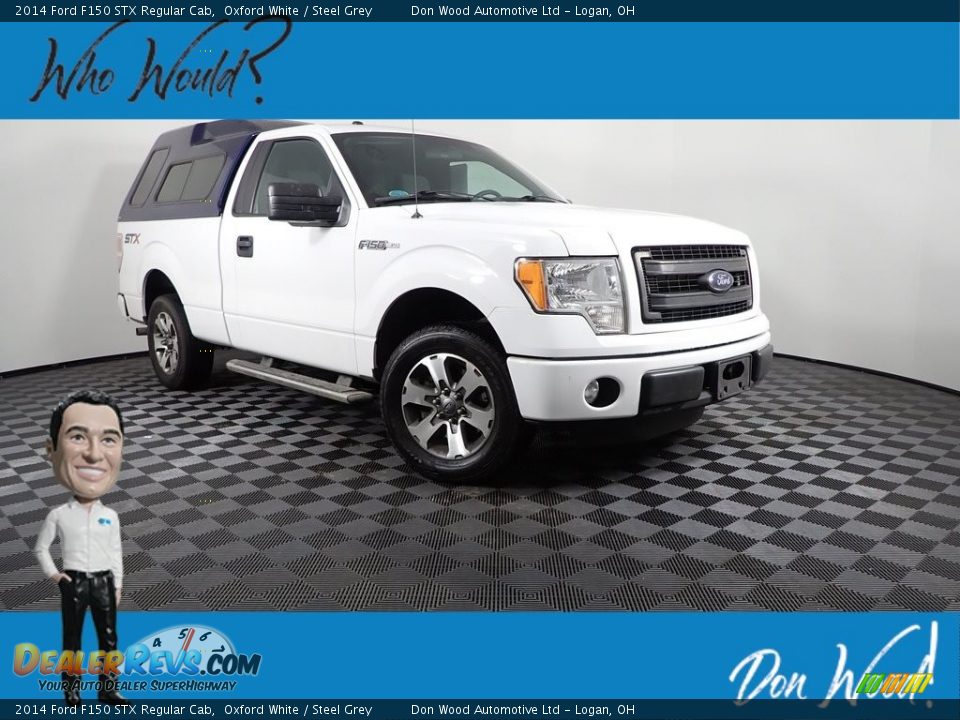 2014 Ford F150 STX Regular Cab Oxford White / Steel Grey Photo #1