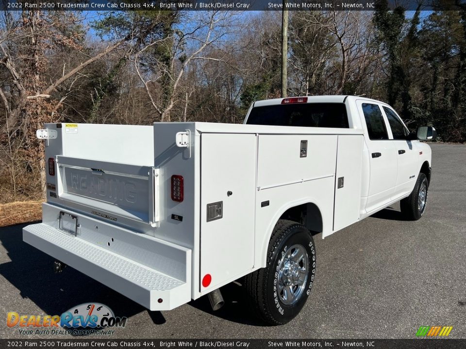 2022 Ram 2500 Tradesman Crew Cab Chassis 4x4 Bright White / Black/Diesel Gray Photo #6