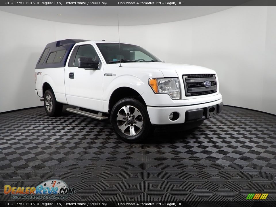 2014 Ford F150 STX Regular Cab Oxford White / Steel Grey Photo #2