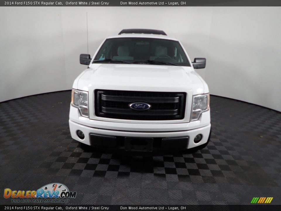 2014 Ford F150 STX Regular Cab Oxford White / Steel Grey Photo #3