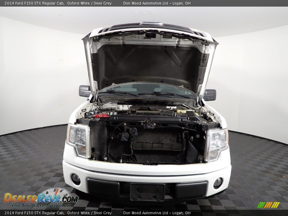 2014 Ford F150 STX Regular Cab Oxford White / Steel Grey Photo #4