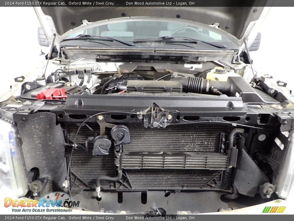 2014 Ford F150 STX Regular Cab Oxford White / Steel Grey Photo #5