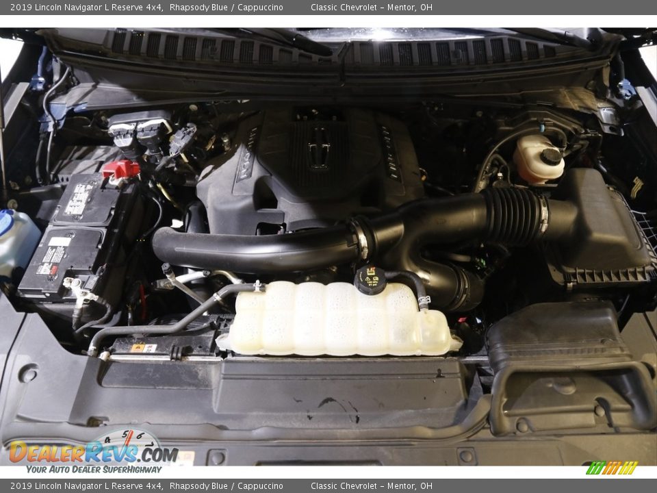 2019 Lincoln Navigator L Reserve 4x4 3.5 Liter GTDI Twin-Turbocharged DOHC 24-Valve VVT V6 Engine Photo #26