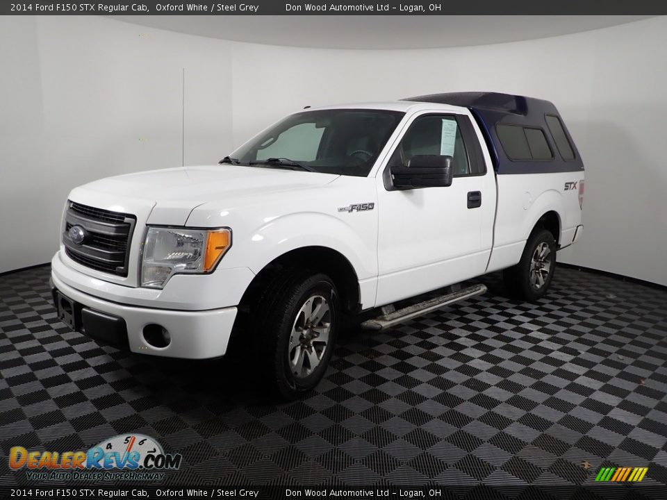 2014 Ford F150 STX Regular Cab Oxford White / Steel Grey Photo #6