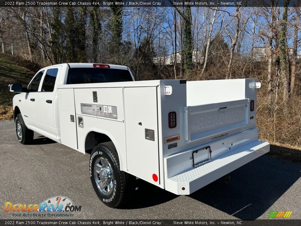 2022 Ram 2500 Tradesman Crew Cab Chassis 4x4 Bright White / Black/Diesel Gray Photo #10