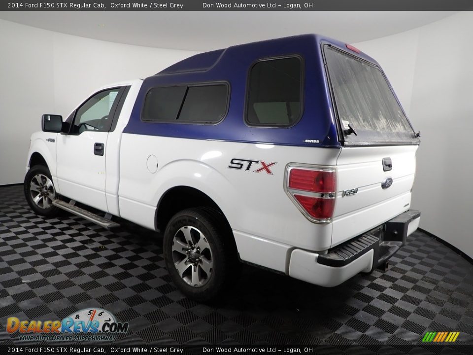 2014 Ford F150 STX Regular Cab Oxford White / Steel Grey Photo #7