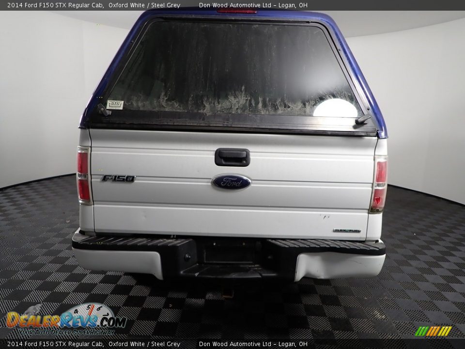 2014 Ford F150 STX Regular Cab Oxford White / Steel Grey Photo #8