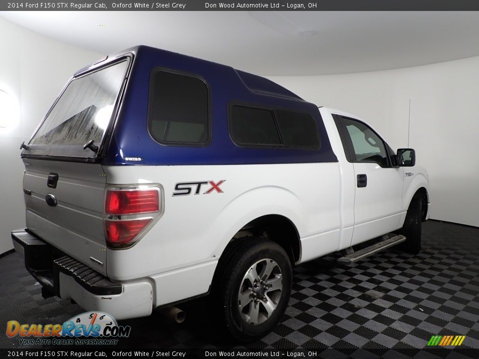 2014 Ford F150 STX Regular Cab Oxford White / Steel Grey Photo #11