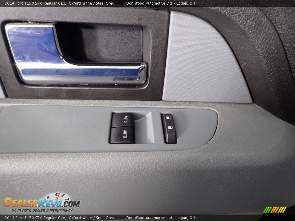2014 Ford F150 STX Regular Cab Oxford White / Steel Grey Photo #13