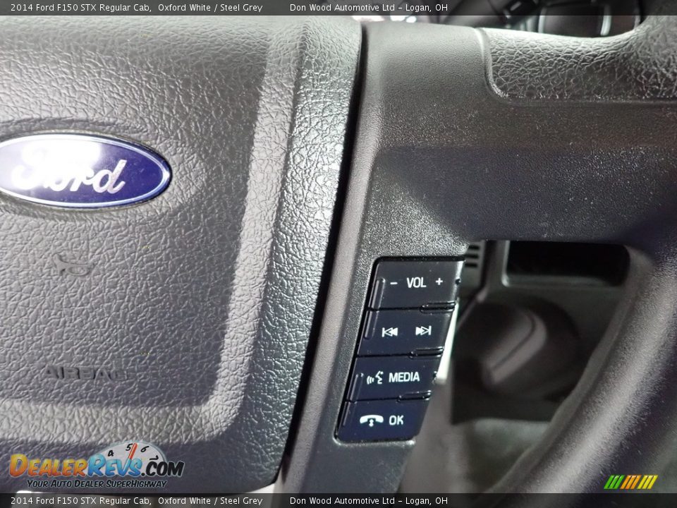 2014 Ford F150 STX Regular Cab Oxford White / Steel Grey Photo #18