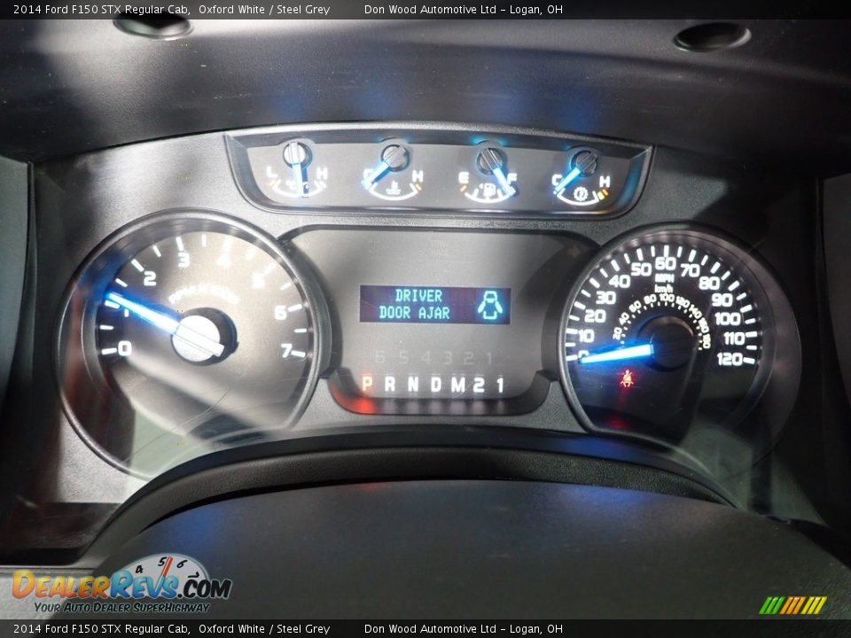 2014 Ford F150 STX Regular Cab Oxford White / Steel Grey Photo #19