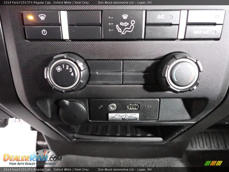 2014 Ford F150 STX Regular Cab Oxford White / Steel Grey Photo #22