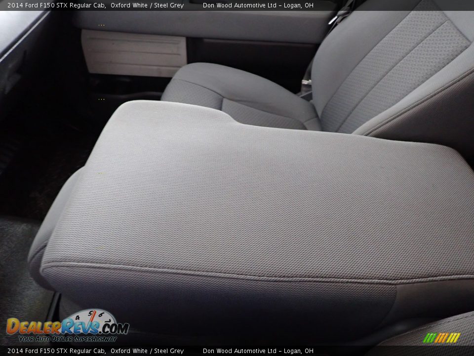 2014 Ford F150 STX Regular Cab Oxford White / Steel Grey Photo #23