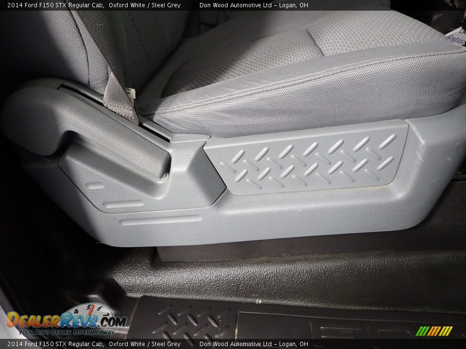 2014 Ford F150 STX Regular Cab Oxford White / Steel Grey Photo #26