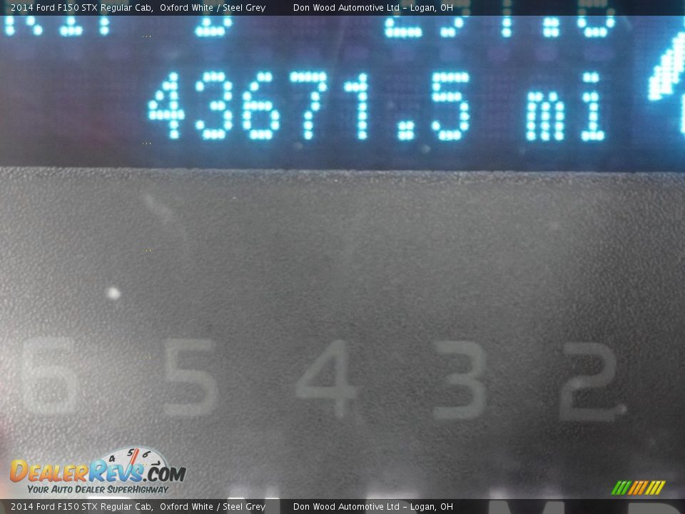 2014 Ford F150 STX Regular Cab Oxford White / Steel Grey Photo #27