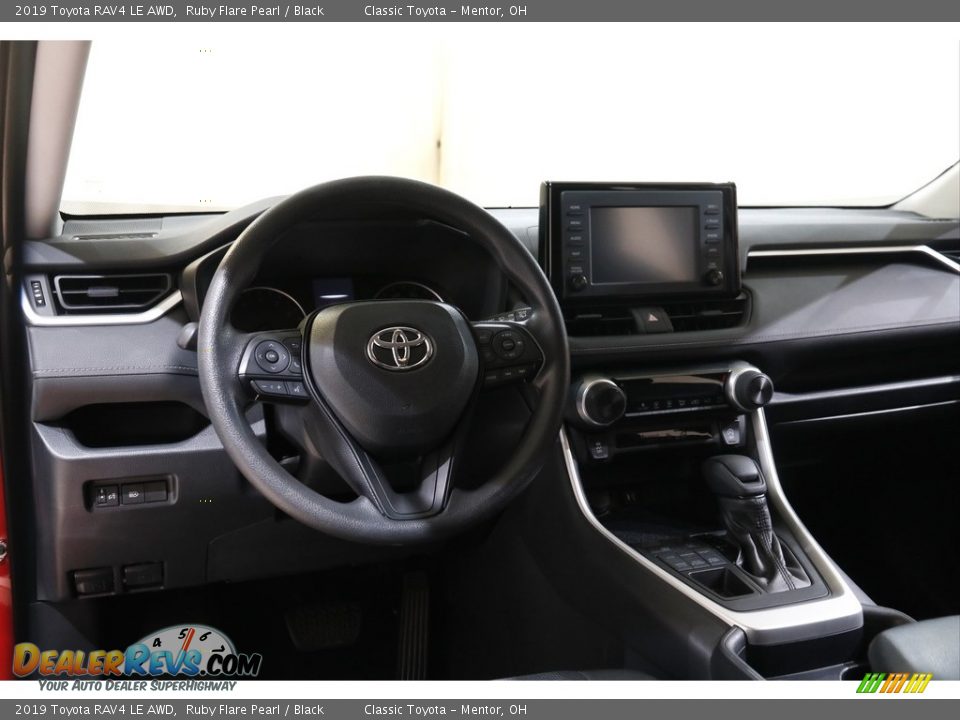 2019 Toyota RAV4 LE AWD Ruby Flare Pearl / Black Photo #6