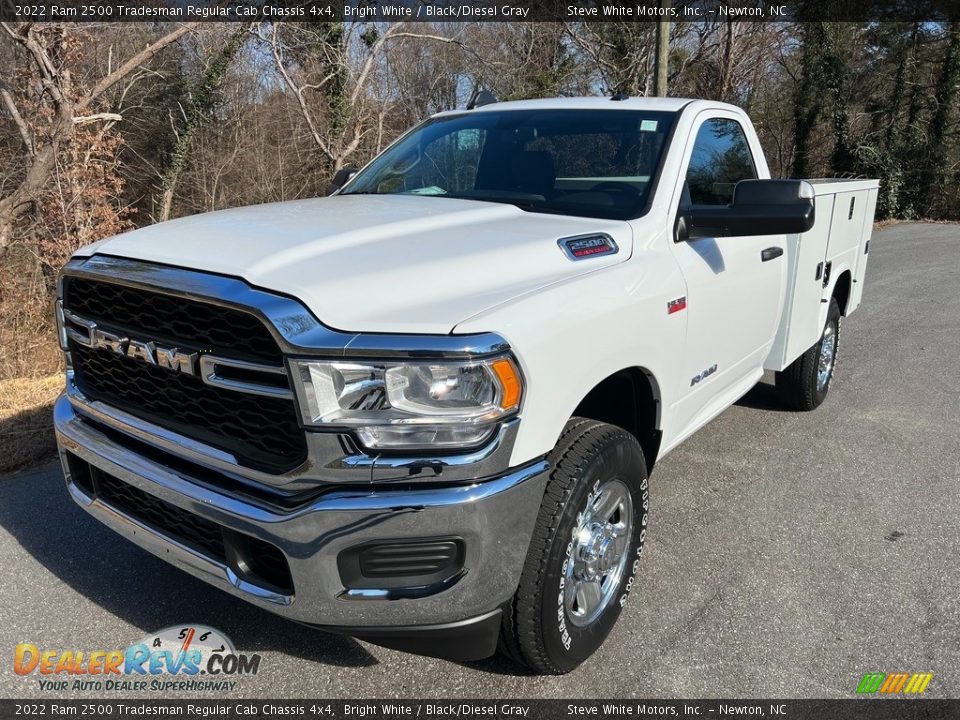 2022 Ram 2500 Tradesman Regular Cab Chassis 4x4 Bright White / Black/Diesel Gray Photo #2