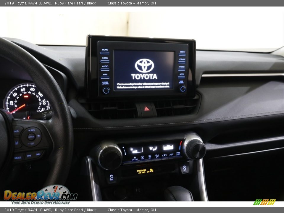 2019 Toyota RAV4 LE AWD Ruby Flare Pearl / Black Photo #9