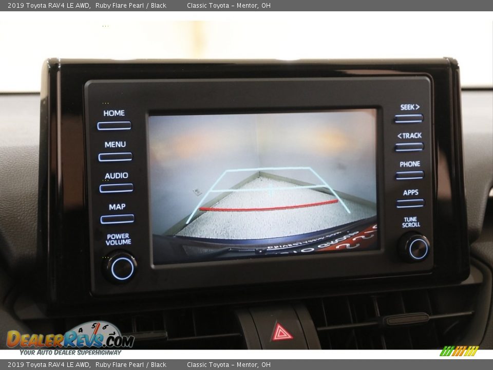 2019 Toyota RAV4 LE AWD Ruby Flare Pearl / Black Photo #11