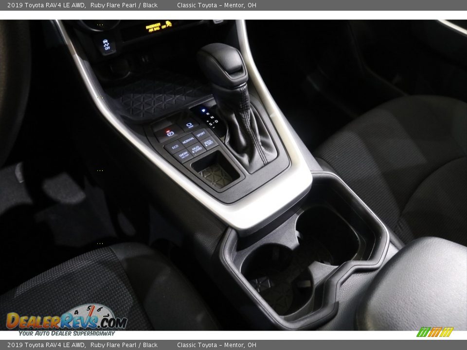 2019 Toyota RAV4 LE AWD Ruby Flare Pearl / Black Photo #12