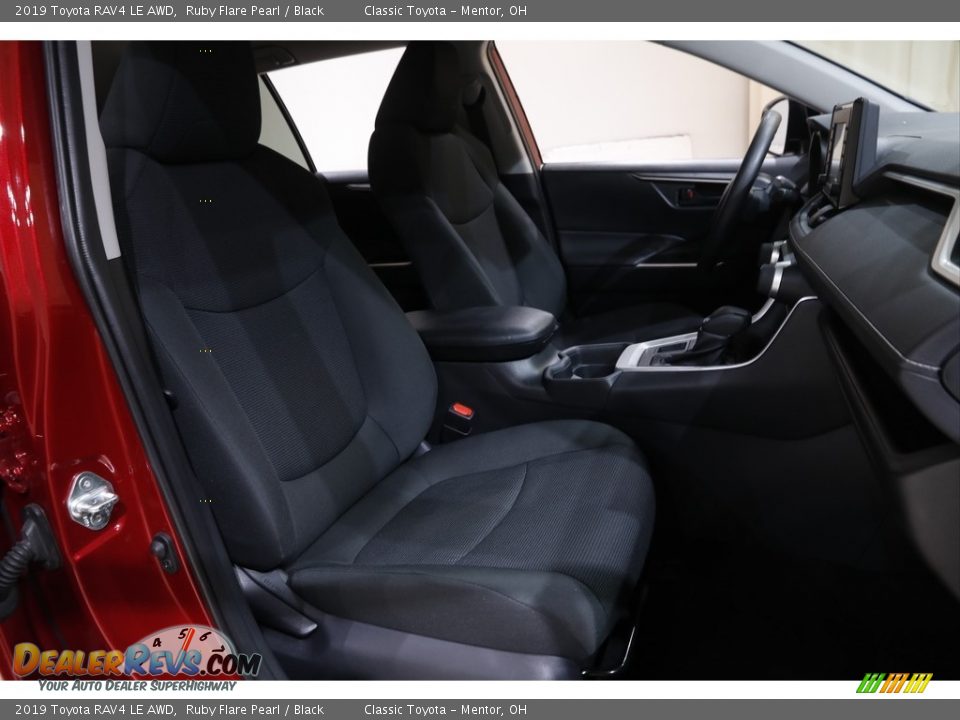 2019 Toyota RAV4 LE AWD Ruby Flare Pearl / Black Photo #14