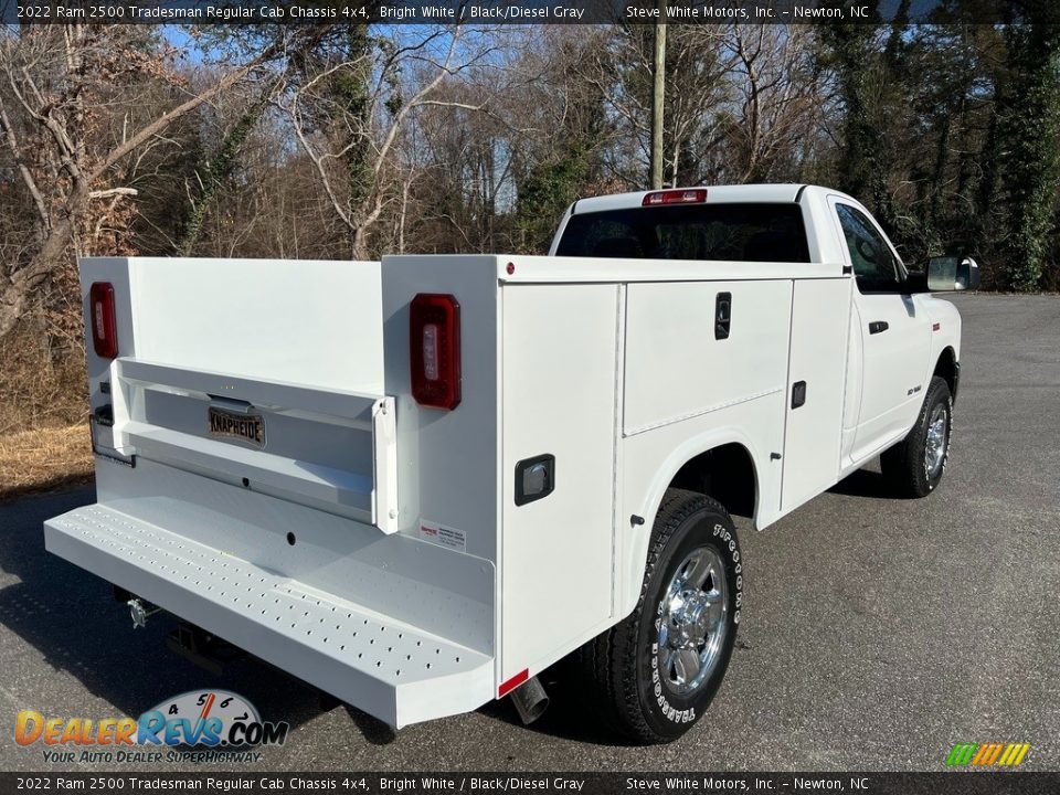 2022 Ram 2500 Tradesman Regular Cab Chassis 4x4 Bright White / Black/Diesel Gray Photo #6