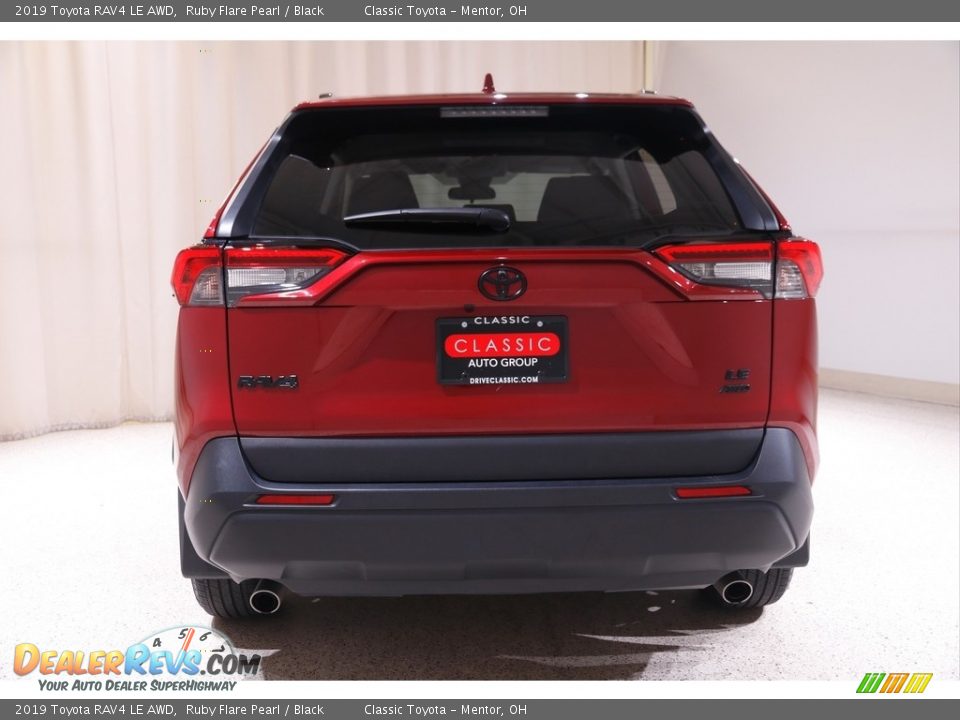 2019 Toyota RAV4 LE AWD Ruby Flare Pearl / Black Photo #17