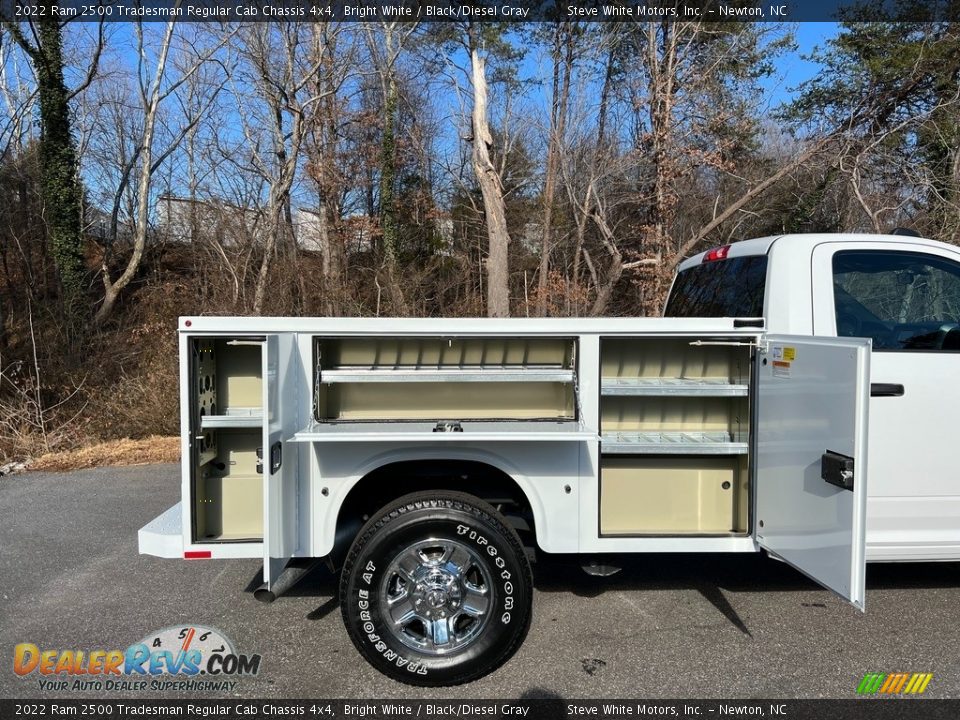 2022 Ram 2500 Tradesman Regular Cab Chassis 4x4 Bright White / Black/Diesel Gray Photo #7