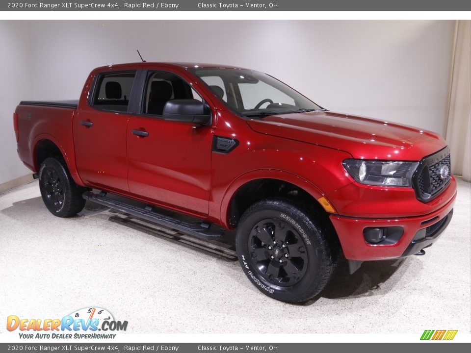 2020 Ford Ranger XLT SuperCrew 4x4 Rapid Red / Ebony Photo #1