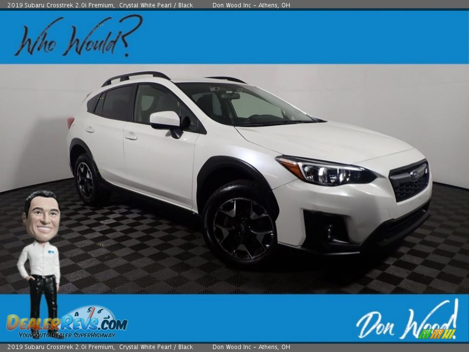 2019 Subaru Crosstrek 2.0i Premium Crystal White Pearl / Black Photo #1