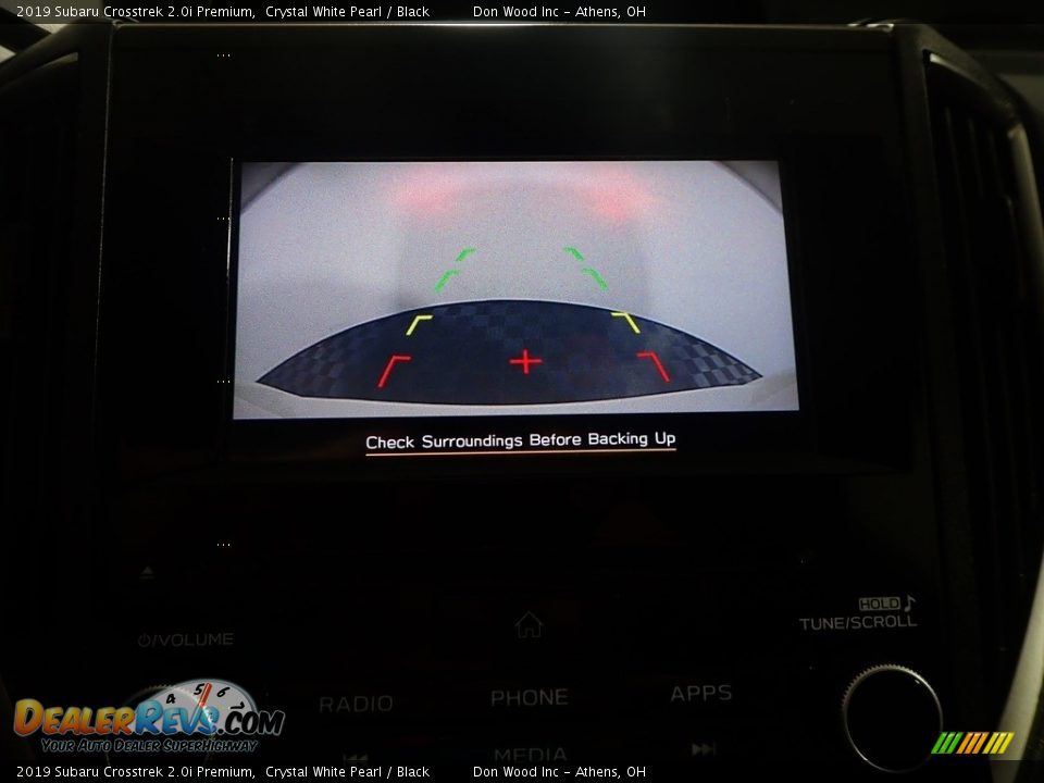 2019 Subaru Crosstrek 2.0i Premium Crystal White Pearl / Black Photo #3