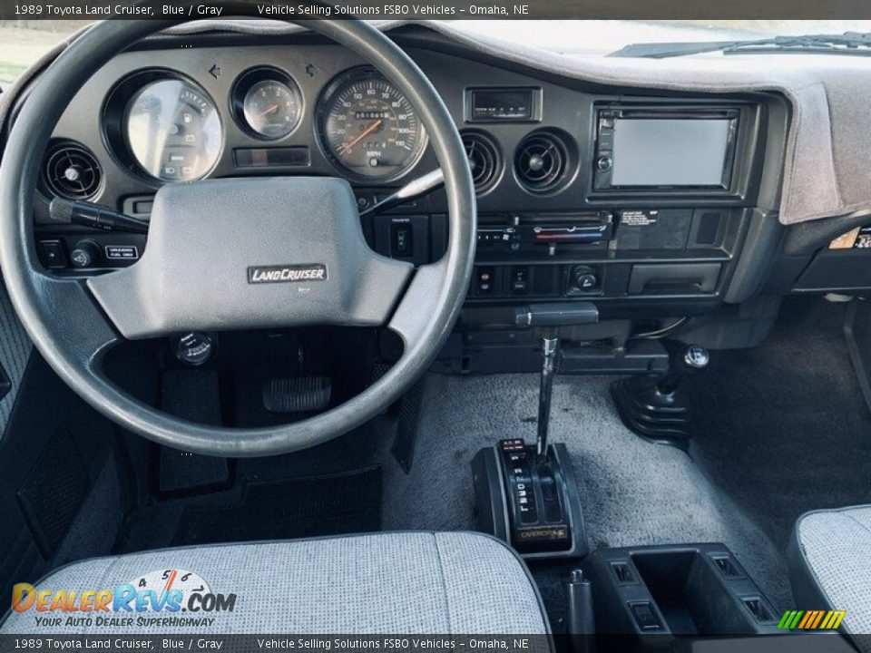 Dashboard of 1989 Toyota Land Cruiser  Photo #5