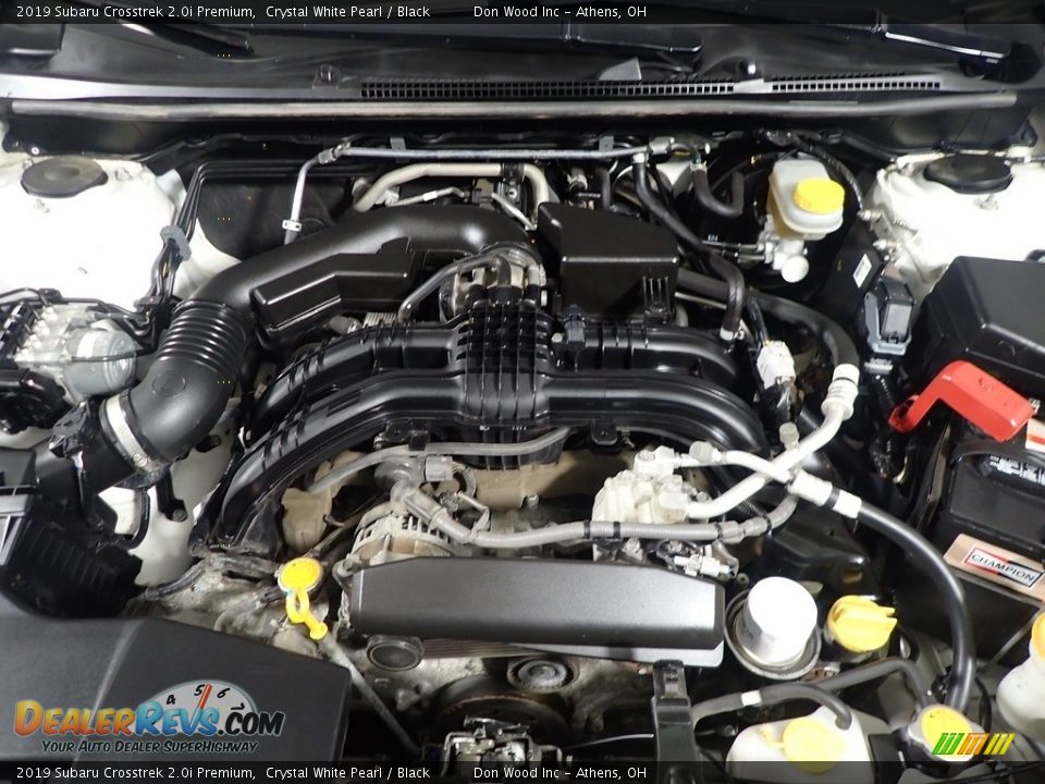 2019 Subaru Crosstrek 2.0i Premium Crystal White Pearl / Black Photo #8