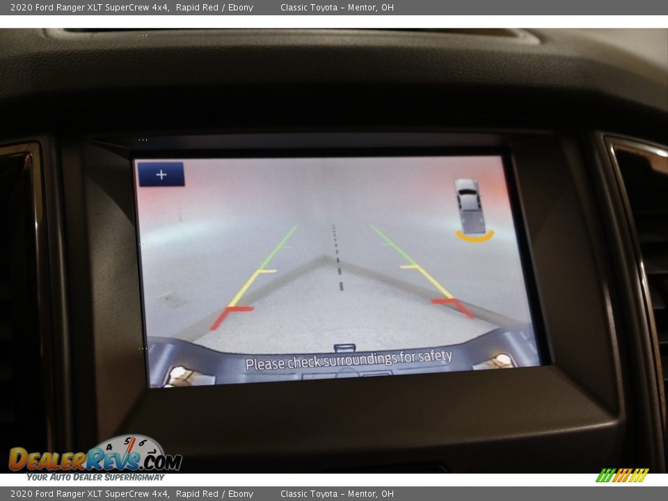 2020 Ford Ranger XLT SuperCrew 4x4 Rapid Red / Ebony Photo #14
