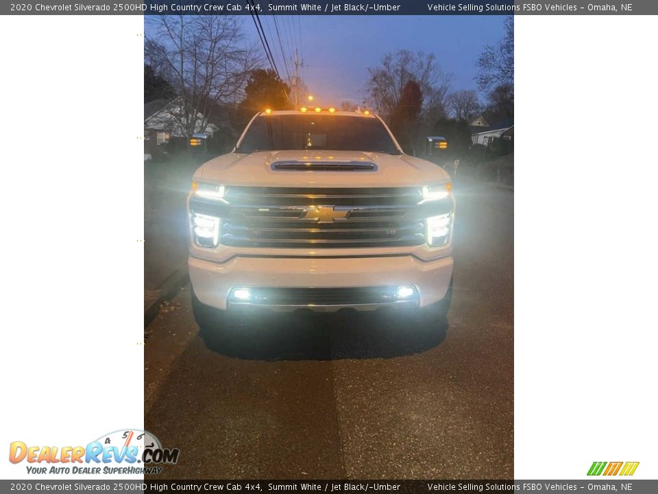 2020 Chevrolet Silverado 2500HD High Country Crew Cab 4x4 Summit White / Jet Black/­Umber Photo #7