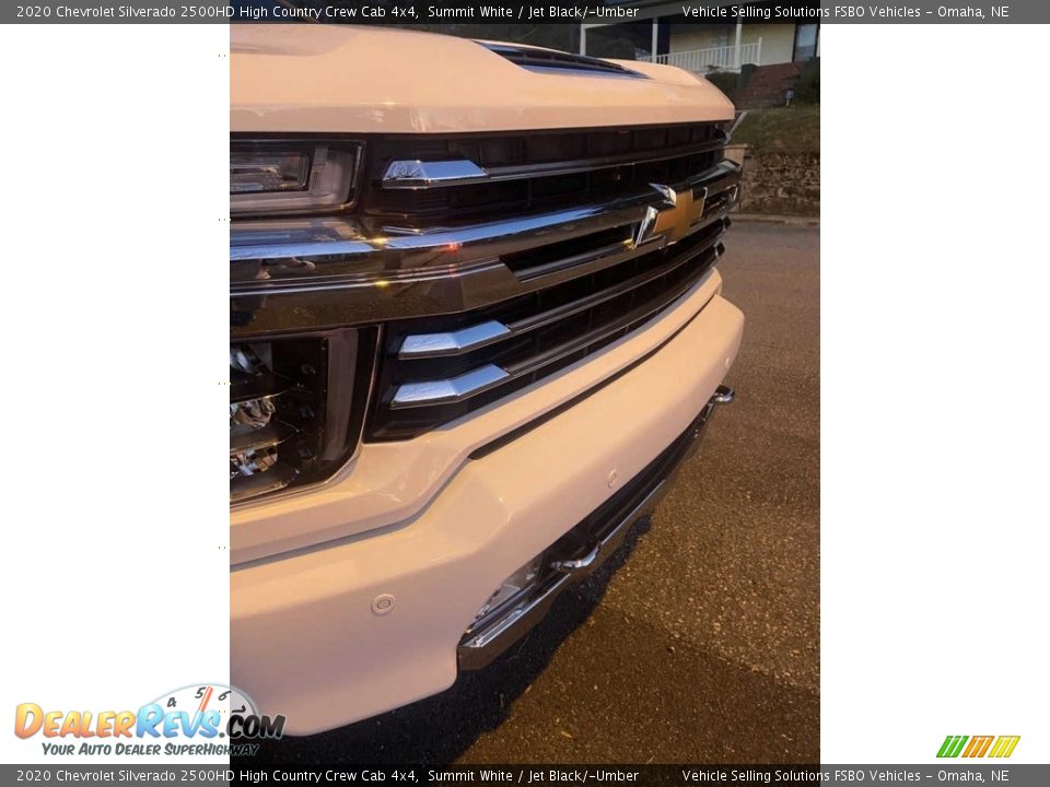 2020 Chevrolet Silverado 2500HD High Country Crew Cab 4x4 Summit White / Jet Black/­Umber Photo #8