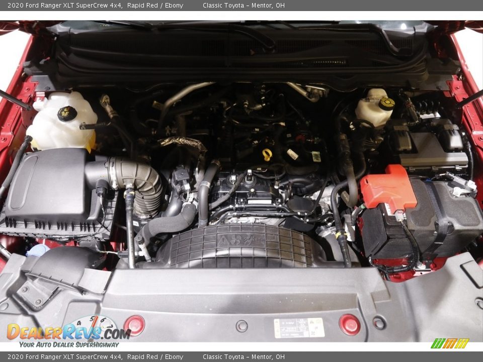 2020 Ford Ranger XLT SuperCrew 4x4 Rapid Red / Ebony Photo #22