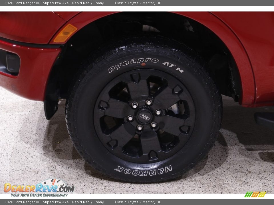 2020 Ford Ranger XLT SuperCrew 4x4 Rapid Red / Ebony Photo #23