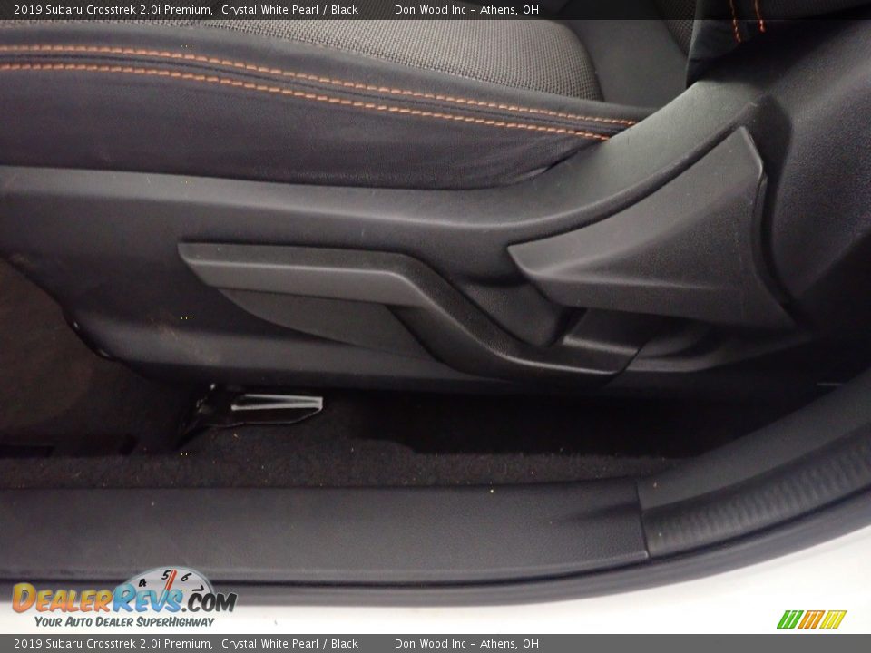 2019 Subaru Crosstrek 2.0i Premium Crystal White Pearl / Black Photo #24